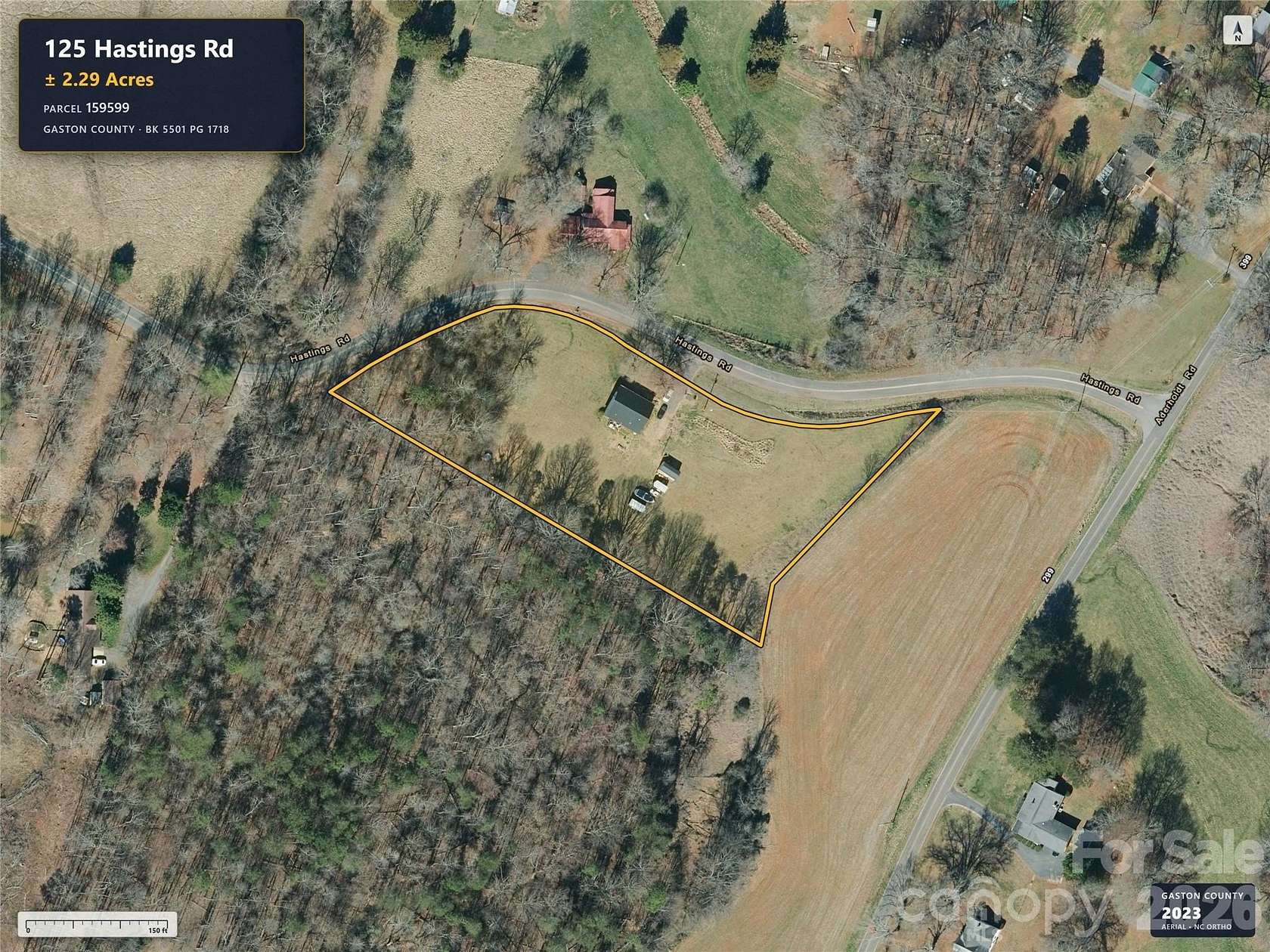 2.58 Acres of Residential Land for Sale in Bessemer City, North Carolina