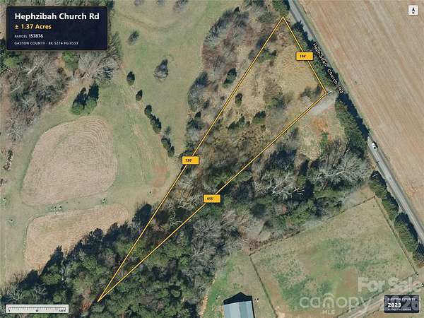 1.5 Acres of Residential Land for Sale in Crouse, North Carolina