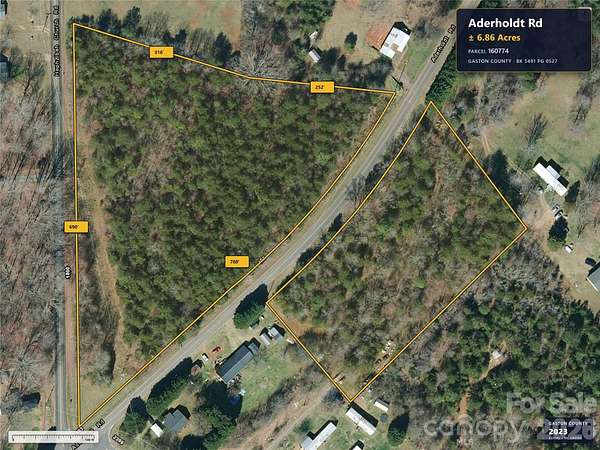 8.14 Acres of Residential Land for Sale in Bessemer City, North Carolina