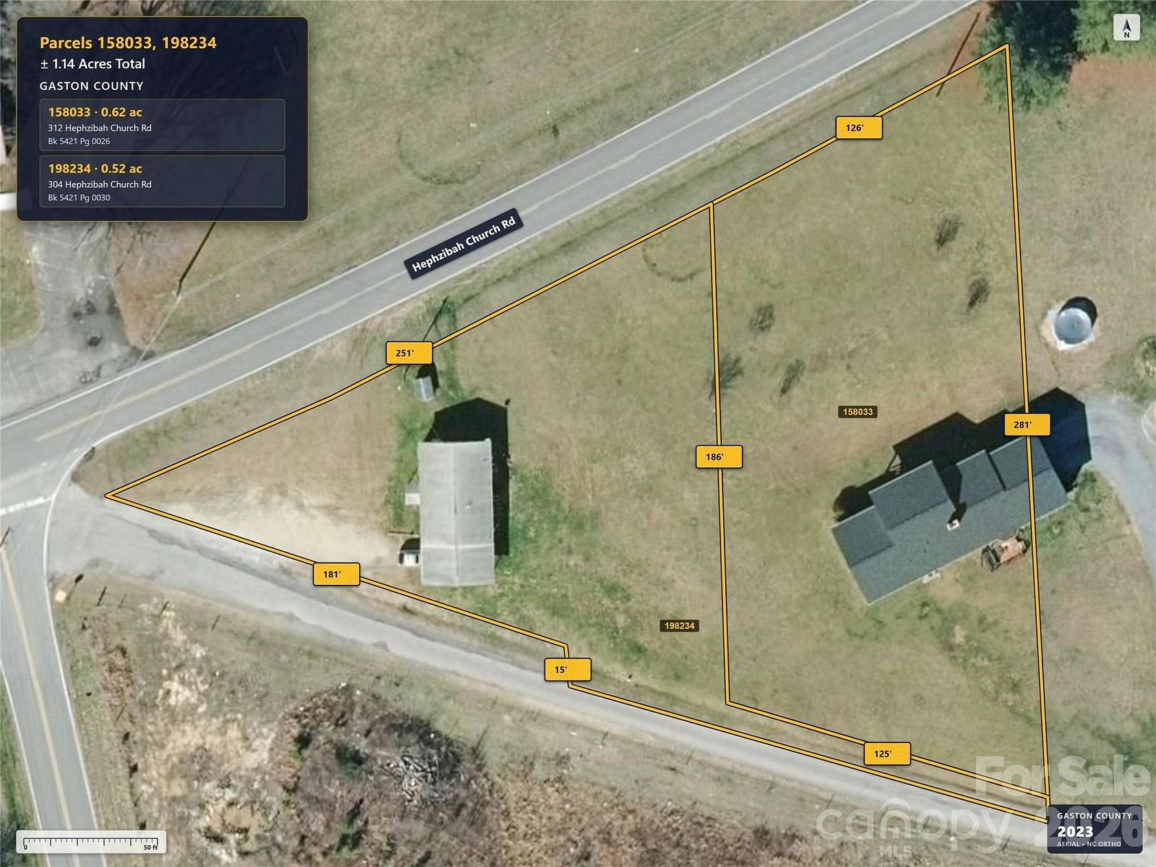 1.14 Acres of Residential Land for Sale in Crouse, North Carolina