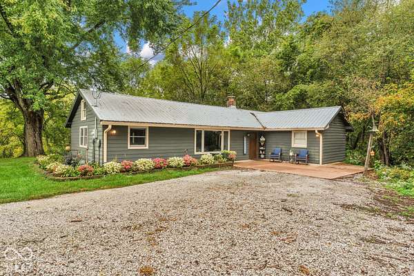 17.8 Acres of Land with Home for Sale in Greencastle, Indiana