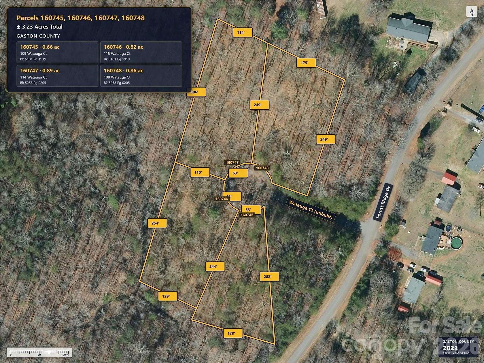 3.23 Acres of Residential Land for Sale in Bessemer City, North Carolina