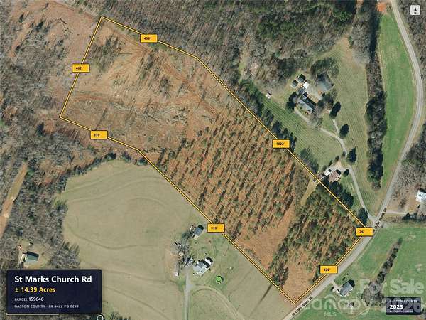 15 Acres of Land for Sale in Crouse, North Carolina