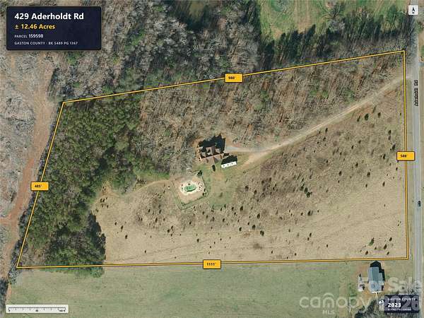 12.8 Acres of Land for Sale in Lincolnton, North Carolina