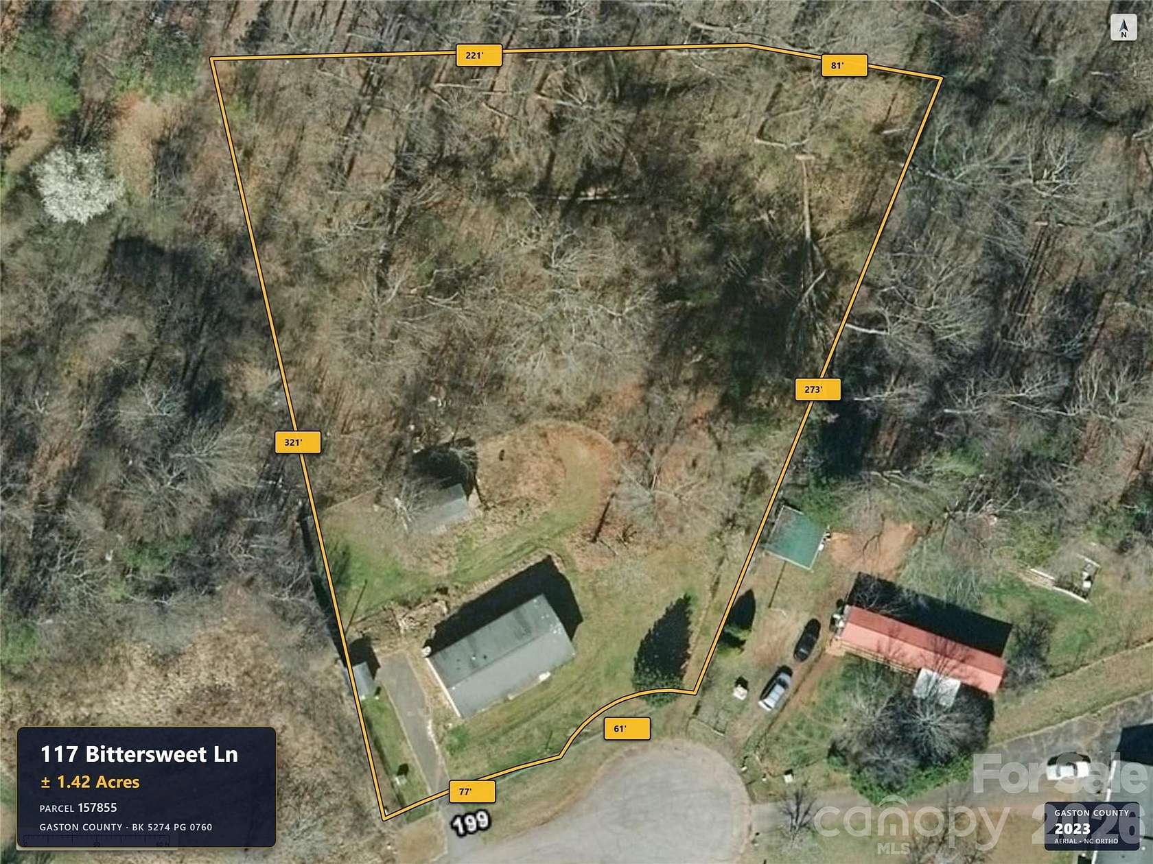 1.39 Acres of Residential Land for Sale in Lincolnton, North Carolina