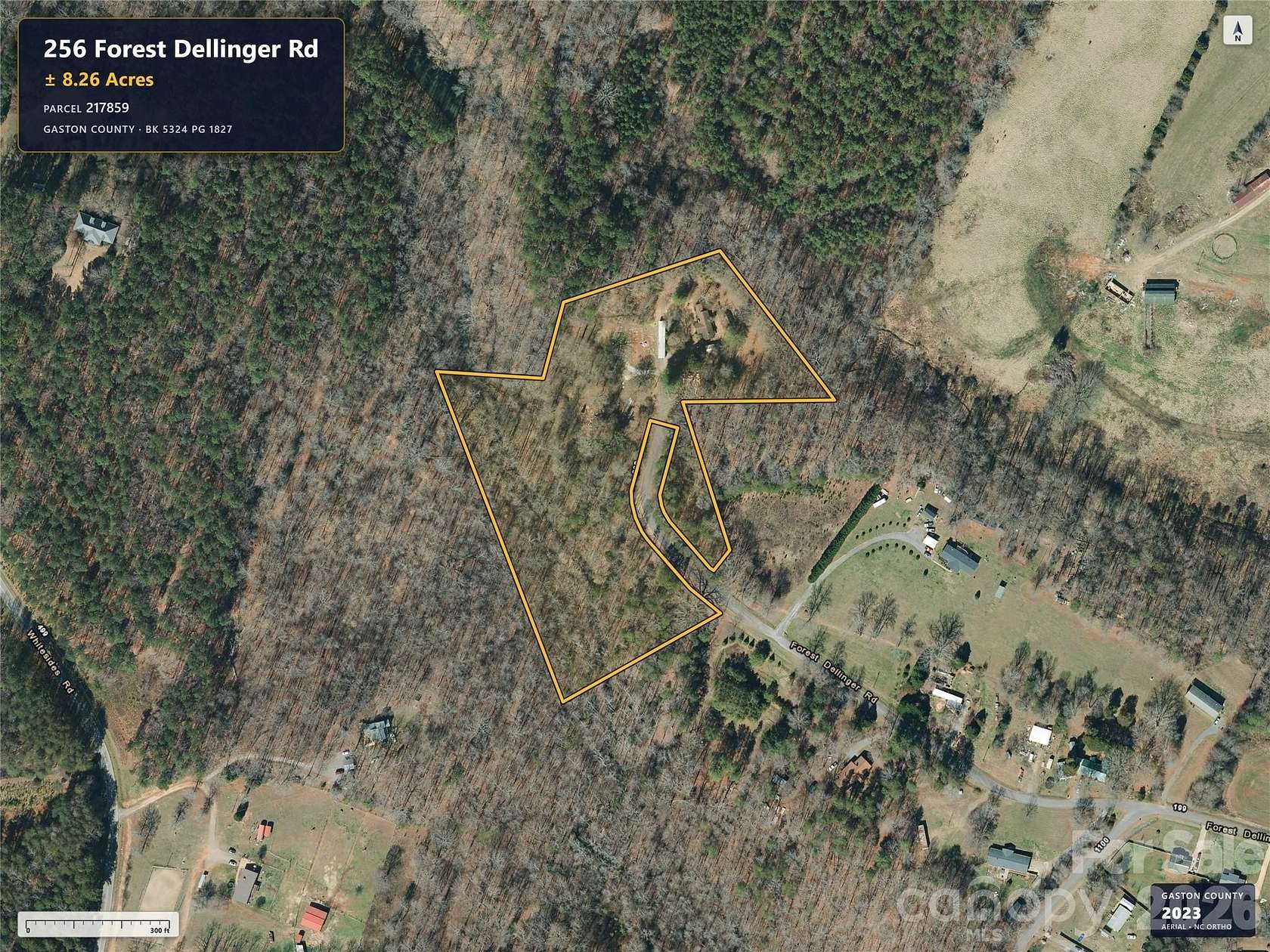 9.2 Acres of Residential Land for Sale in Bessemer City, North Carolina