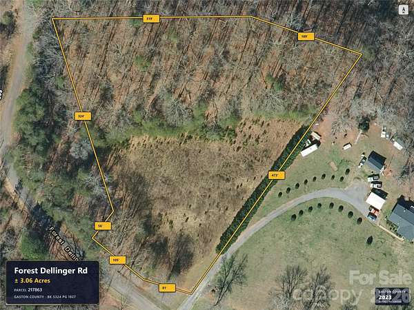 3 Acres of Residential Land for Sale in Bessemer City, North Carolina