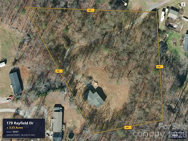 3.33 Acres of Residential Land for Sale in Bessemer City, North Carolina
