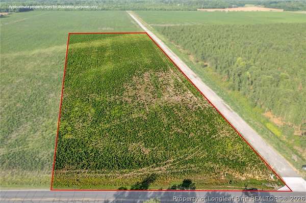 10.8 Acres of Land for Sale in Red Springs, North Carolina