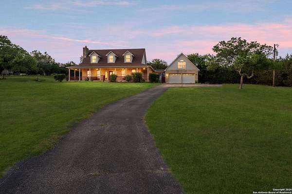3.16 Acres of Land with Home for Lease in Boerne, Texas
