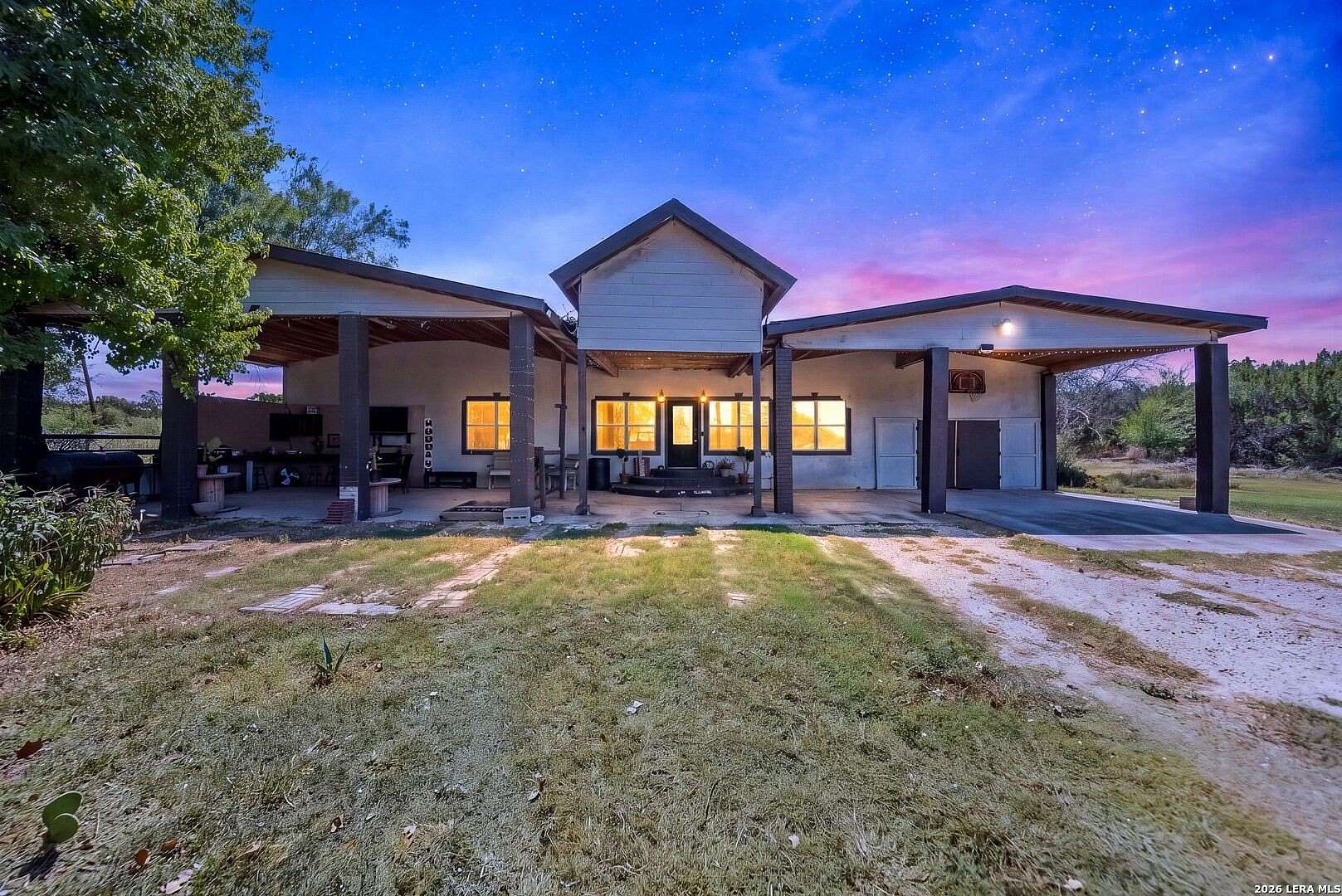 4.33 Acres of Land with Home for Sale in Pipe Creek, Texas
