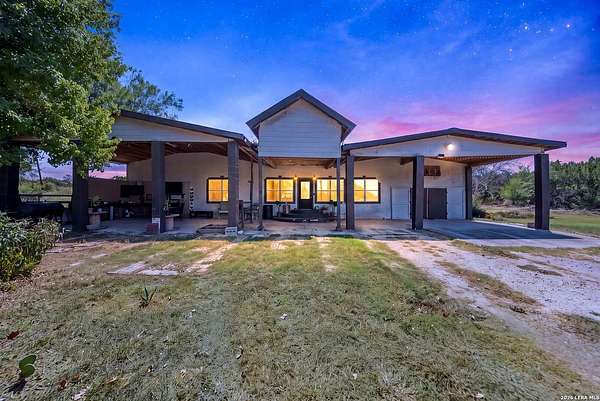 4.33 Acres of Land with Home for Sale in Pipe Creek, Texas