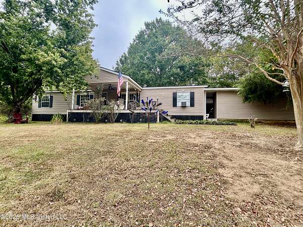 5.8 Acres of Land with Home for Sale in Carrollton, Mississippi
