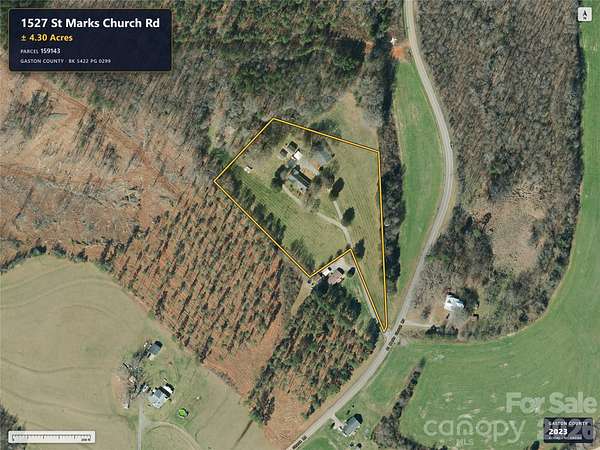 5 Acres of Residential Land for Sale in Crouse, North Carolina