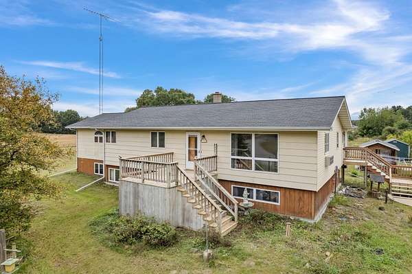 7.5 Acres of Land with Home for Auction in New Lisbon, Wisconsin