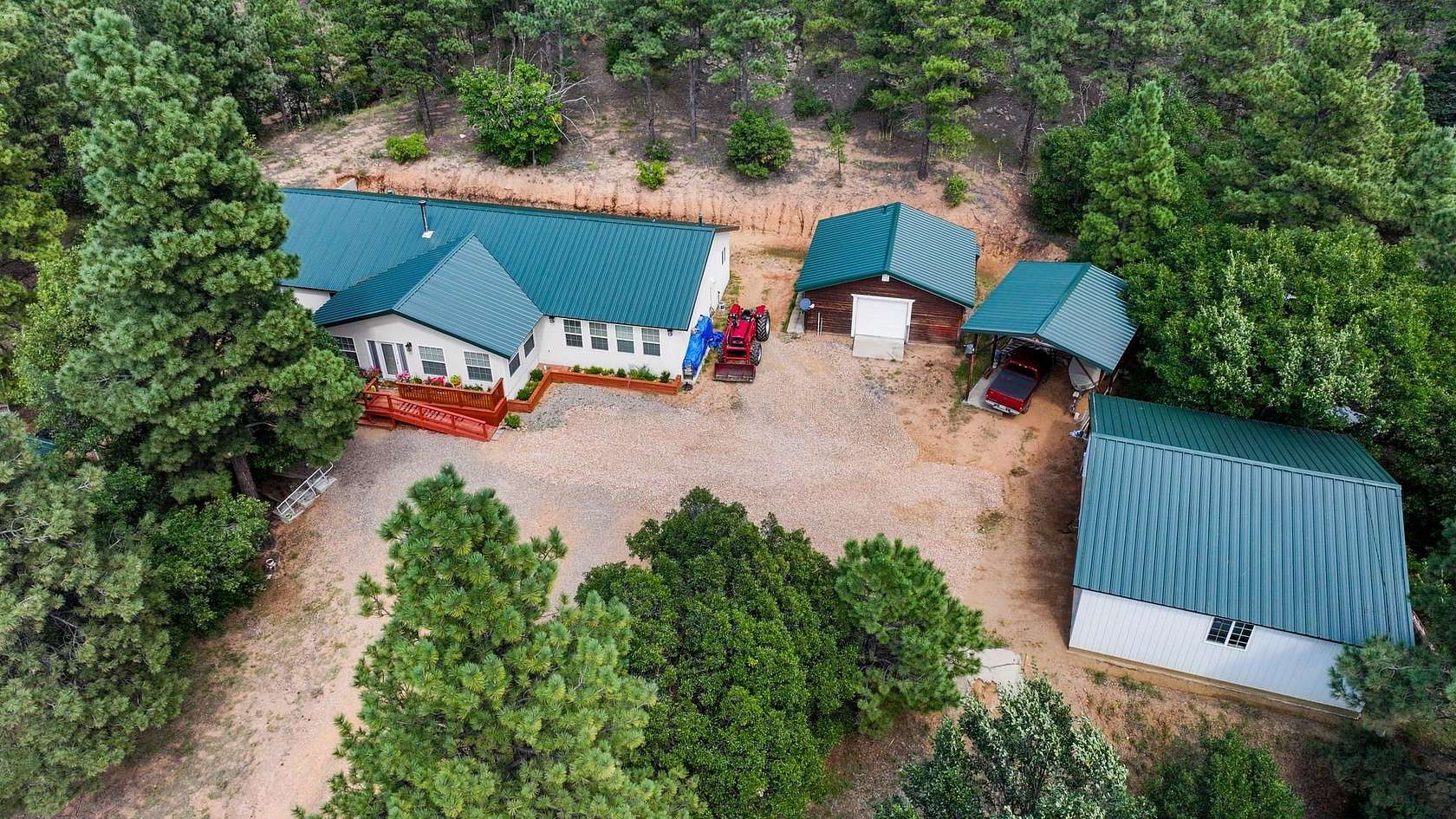 7.63 Acres of Land with Home for Sale in Mora, New Mexico