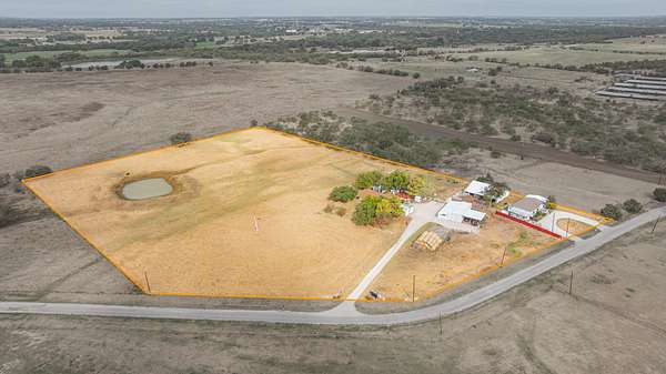 10.5 Acres of Land with Home for Sale in Aubrey, Texas