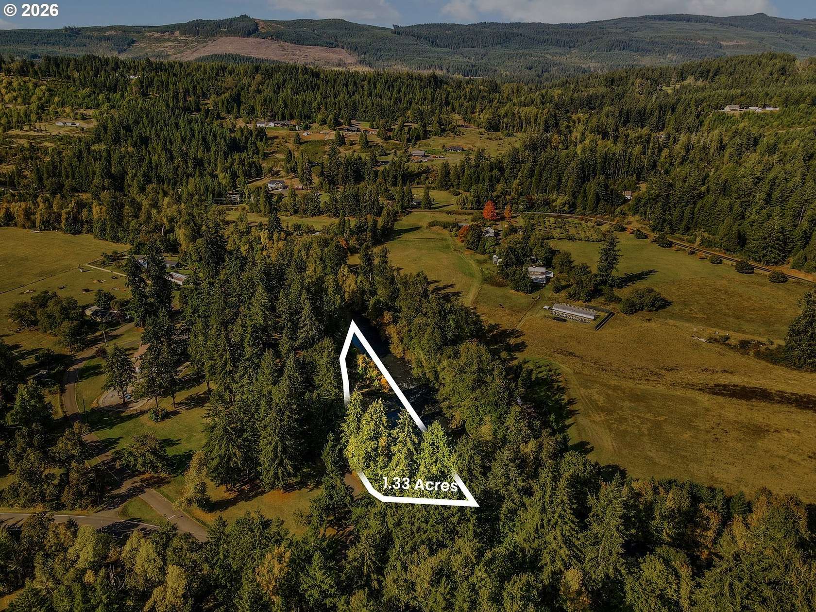 1.13 Acres of Residential Land for Sale in Fall Creek, Oregon