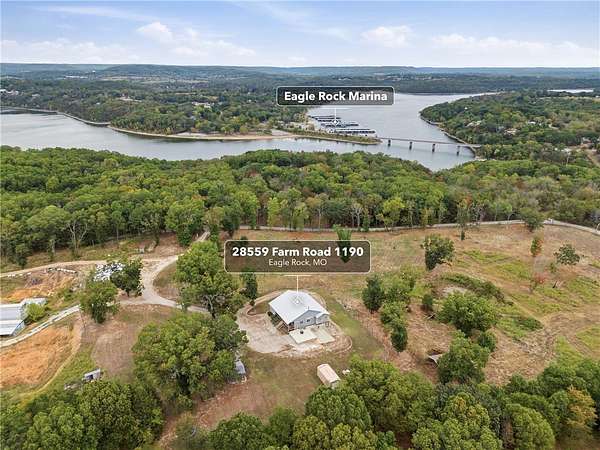 12 Acres of Land with Home for Sale in Eagle Rock, Missouri