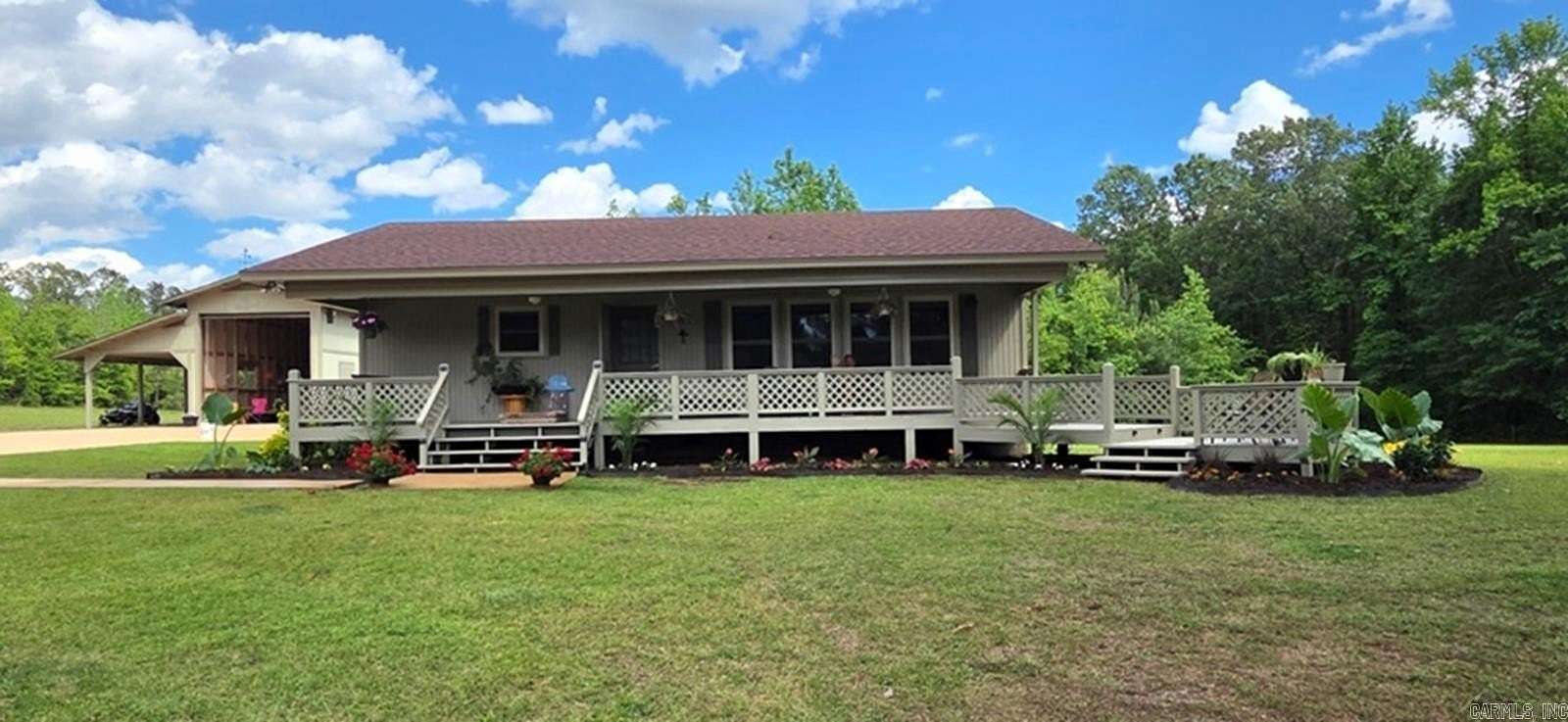 10.2 Acres of Land with Home for Sale in Kingsland, Arkansas