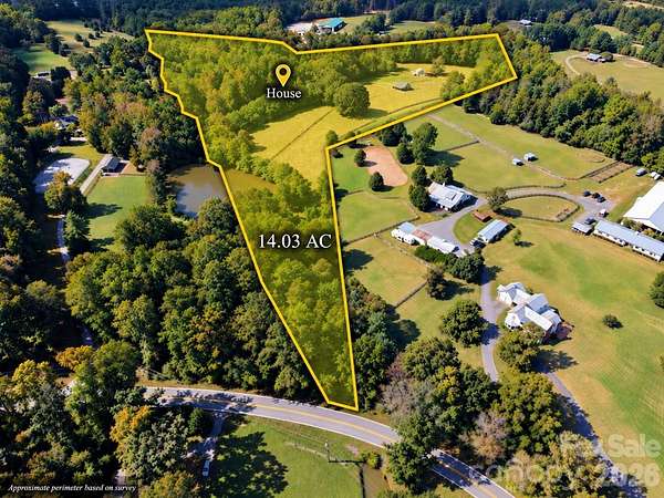 14 Acres of Land with Home for Sale in Columbus, North Carolina