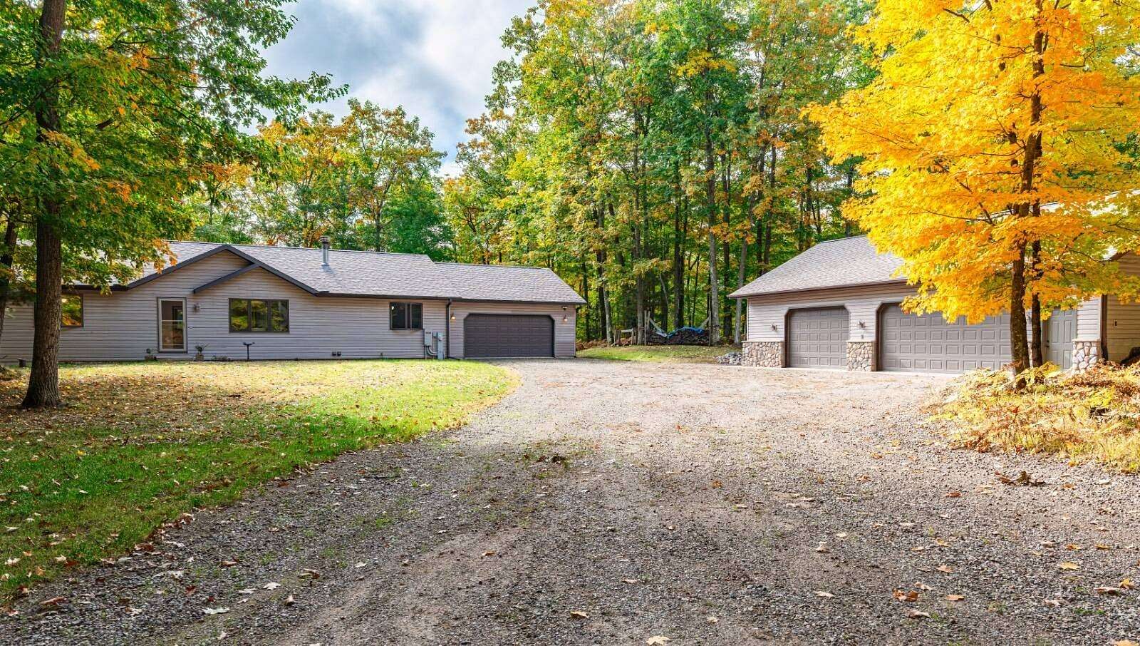 38.5 Acres of Recreational Land with Home for Sale in Harshaw, Wisconsin