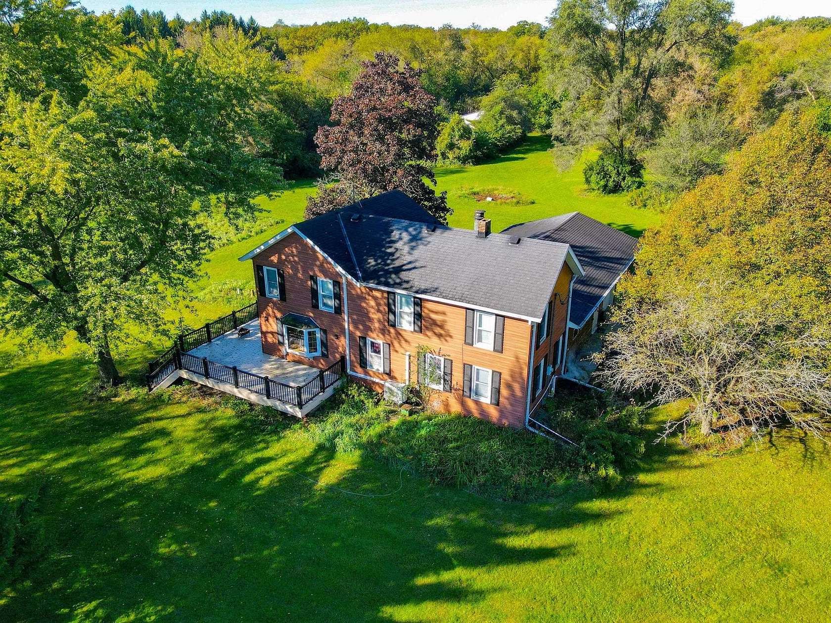 11 Acres of Land with Home for Sale in Dousman, Wisconsin