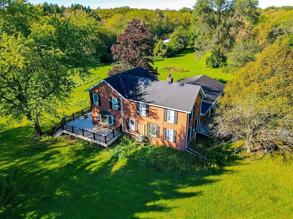 11 Acres of Land with Home for Sale in Dousman, Wisconsin