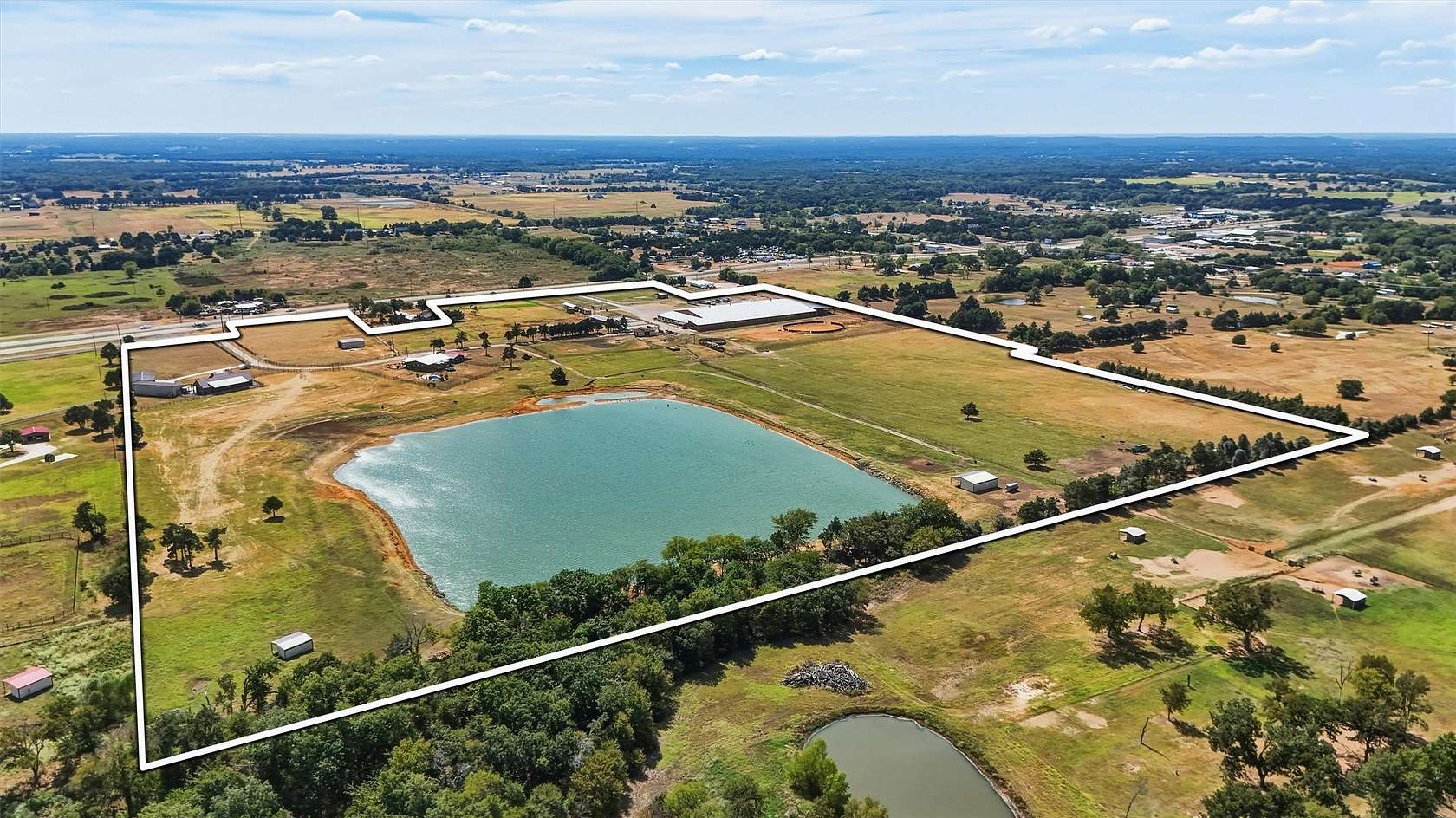 50.2 Acres of Improved Land for Sale in Whitesboro, Texas
