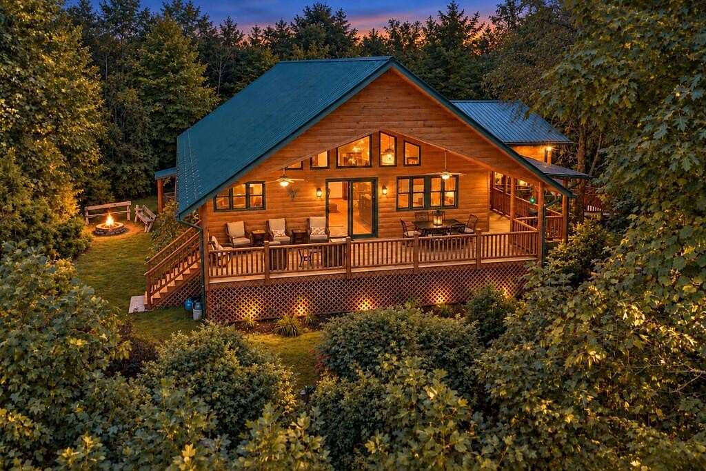 15.9 Acres of Land with Home for Sale in Bryson City, North Carolina