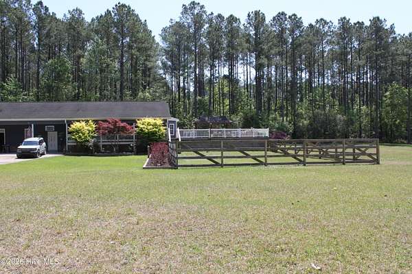 4.33 Acres of Land with Home for Sale in Stella, North Carolina