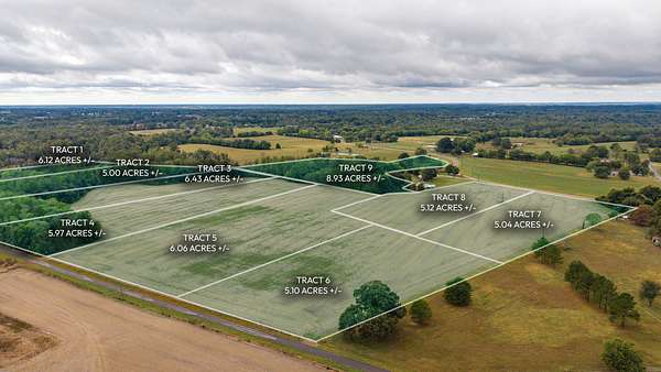 53.8 Acres of Agricultural Land for Auction in Taft, Tennessee