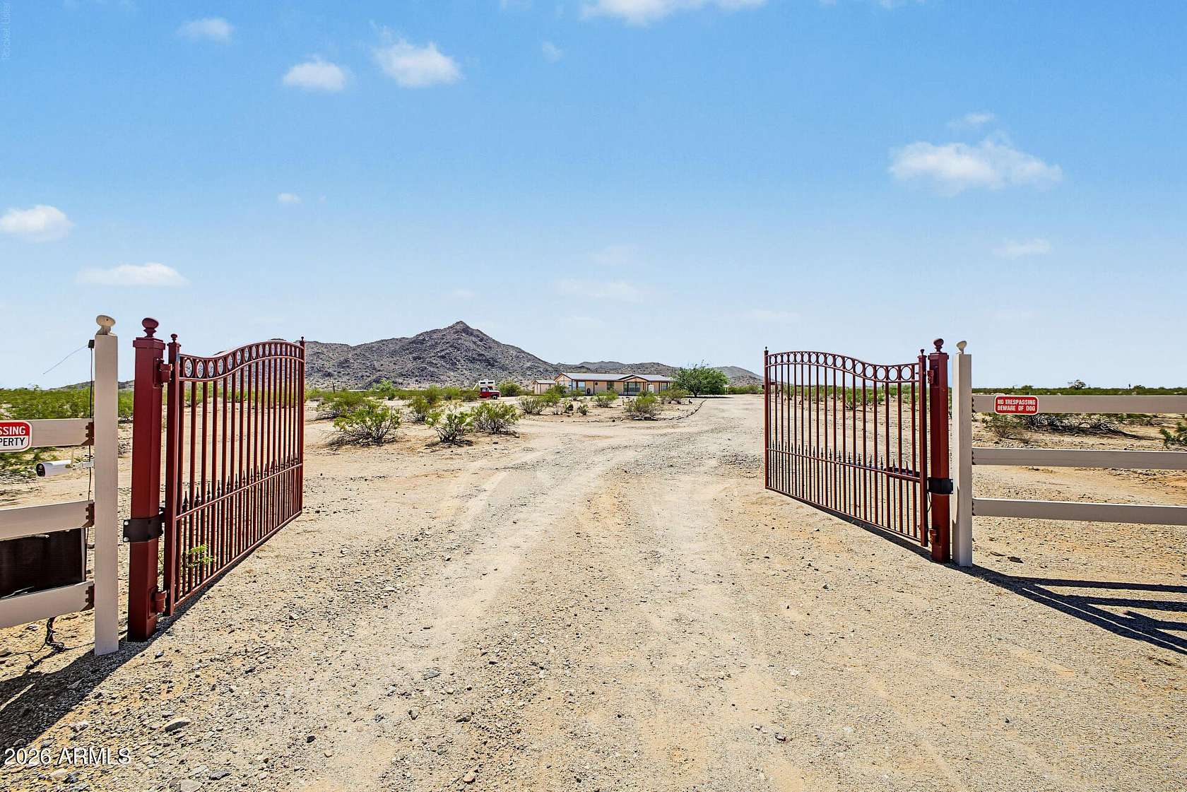 6.58 Acres of Land with Home for Sale in Maricopa, Arizona