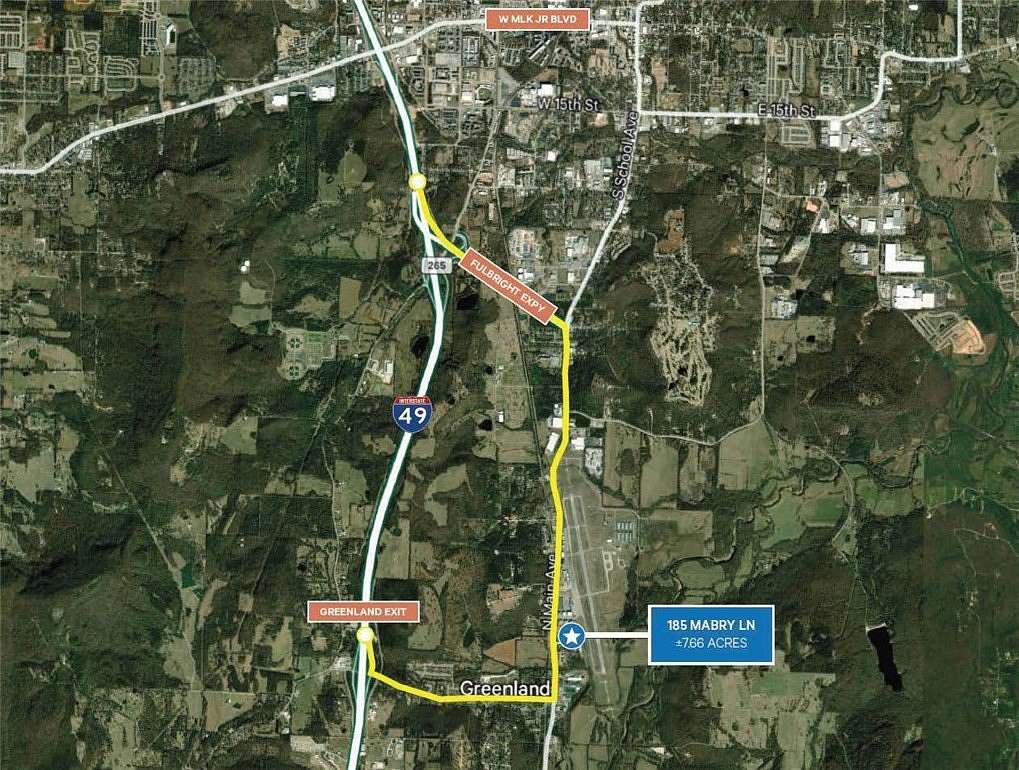 7 Acres of Commercial Land for Sale in Greenland, Arkansas