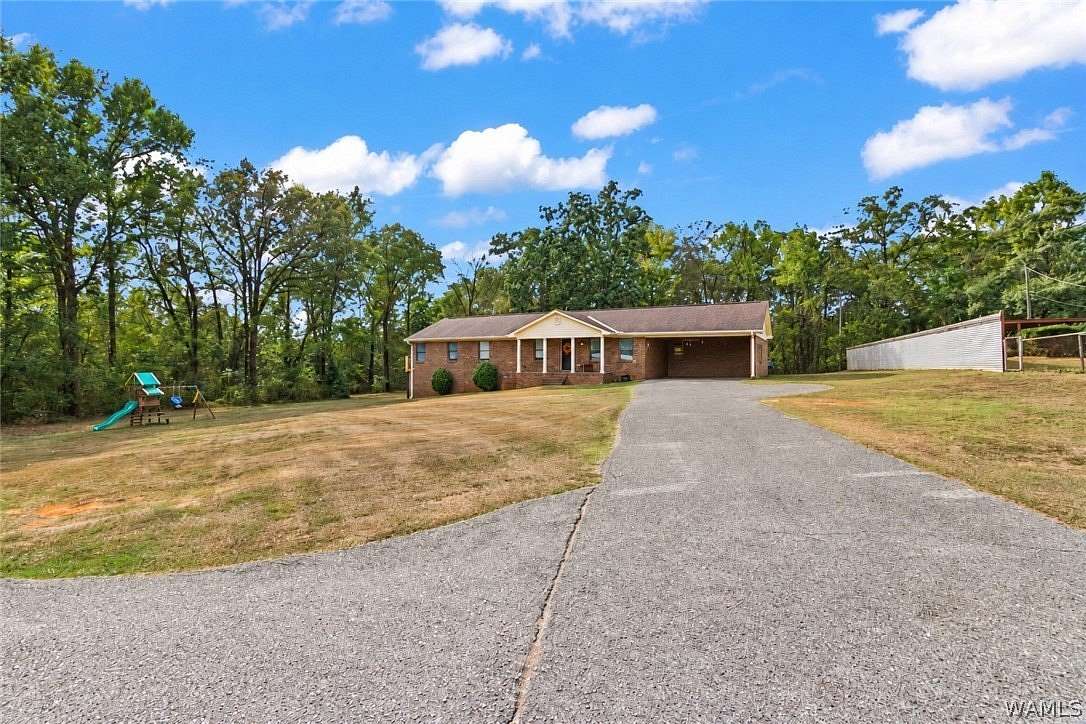 4.42 Acres of Land with Home for Sale in Fosters, Alabama