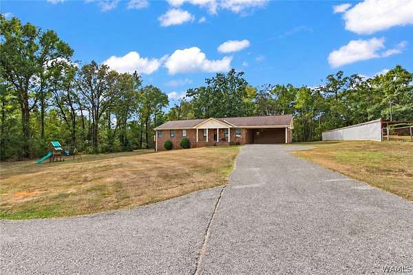 4.42 Acres of Land with Home for Sale in Fosters, Alabama