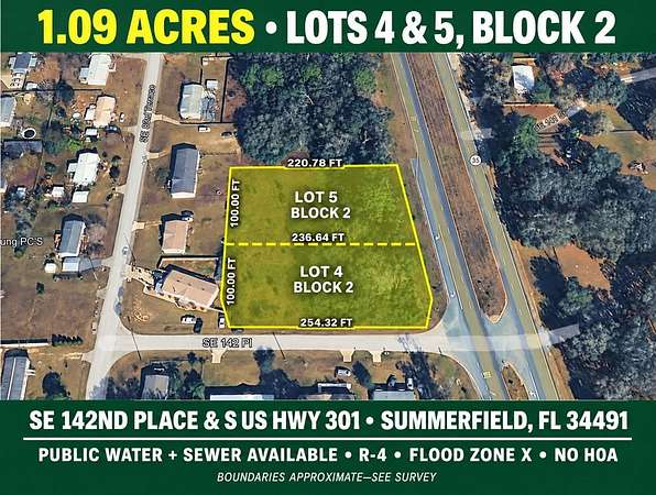 1 Acre of Residential Land for Sale in Summerfield, Florida