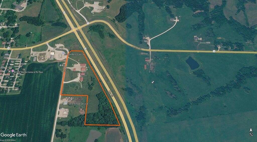 11 Acres of Commercial Land for Sale in La Plata, Missouri