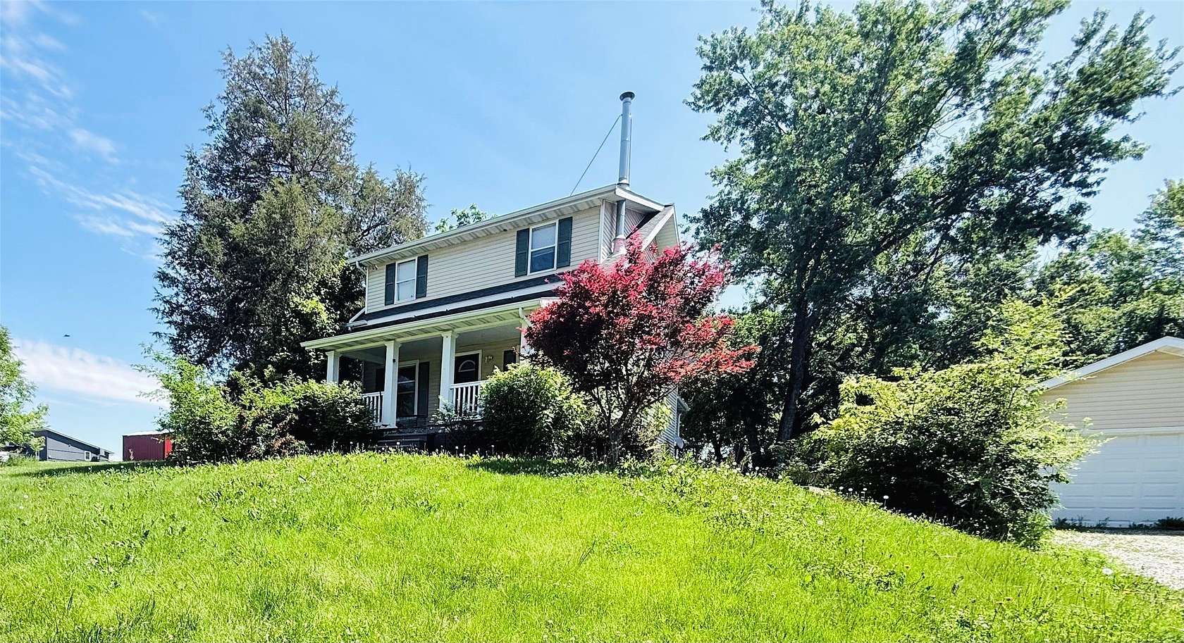 2.23 Acres of Land with Home for Sale in Albia, Iowa
