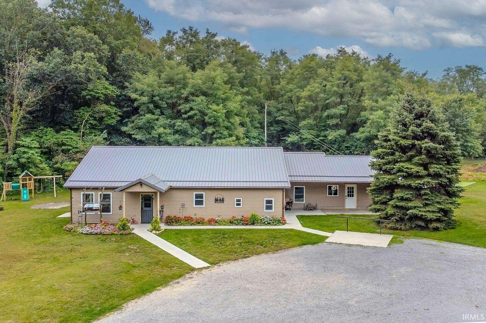 8 Acres of Land with Home for Sale in Lagrange, Indiana