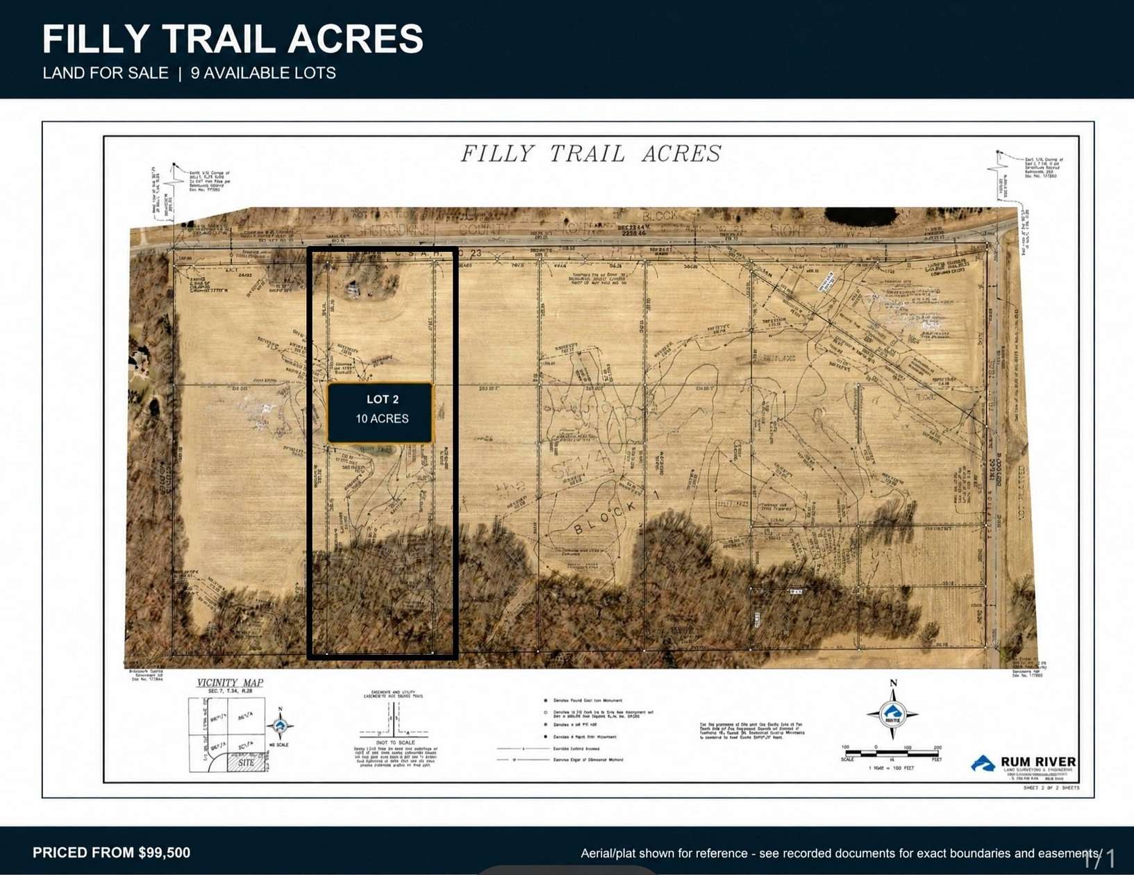10 Acres of Residential Land for Sale in Becker, Minnesota