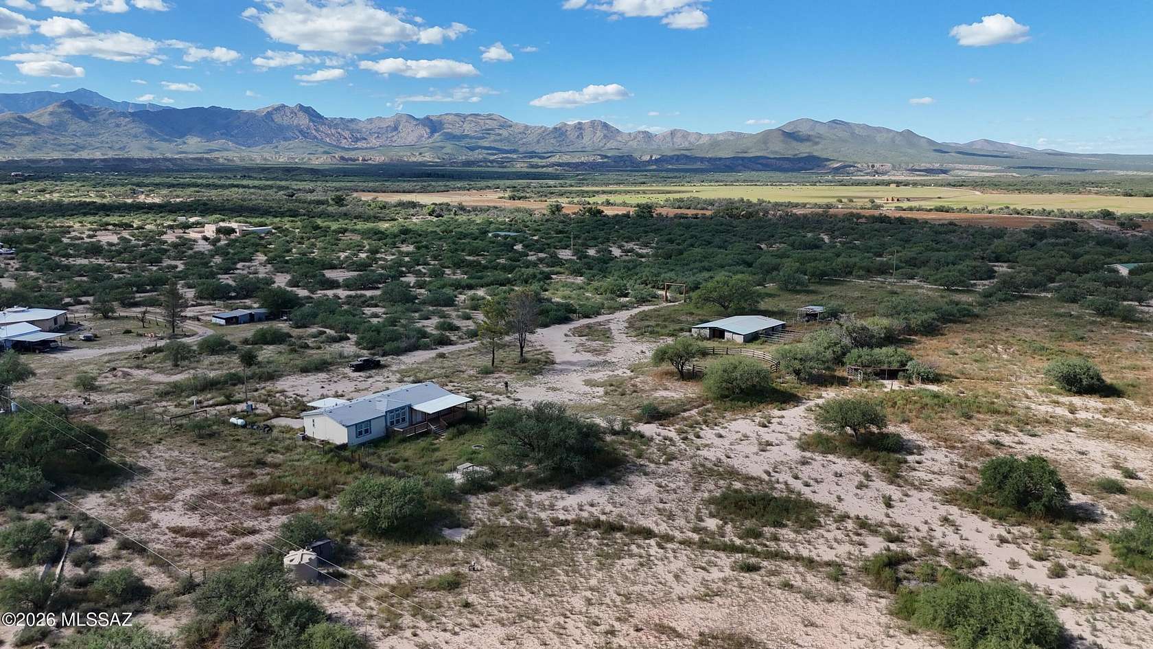 20 Acres of Land with Home for Sale in Benson, Arizona