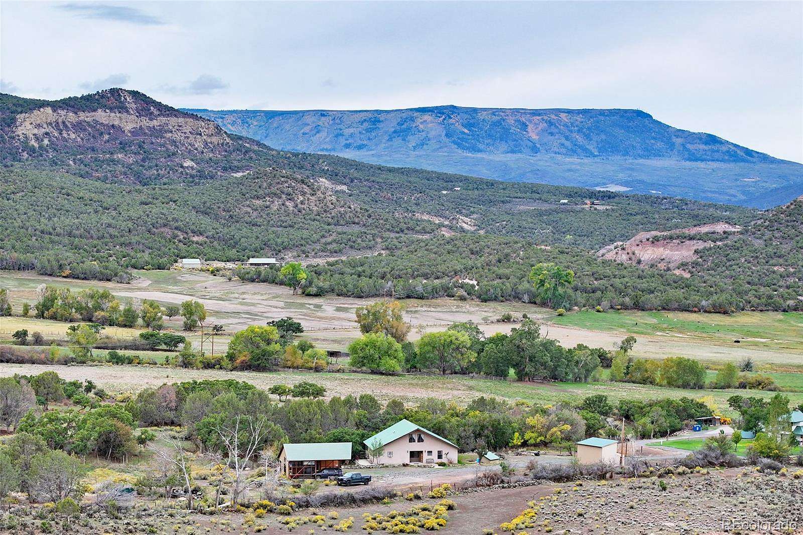 6 Acres of Land with Home for Sale in Mesa, Colorado