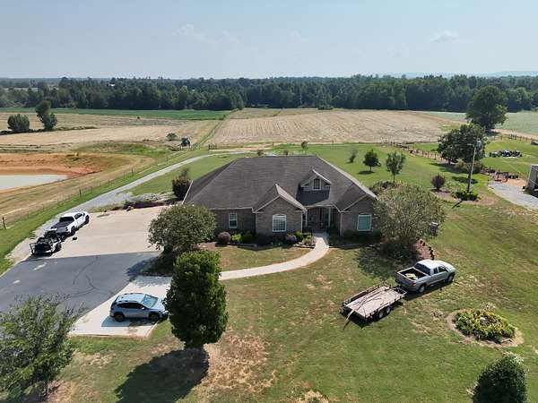 45 Acres of Land with Home for Auction in Fayetteville, Tennessee