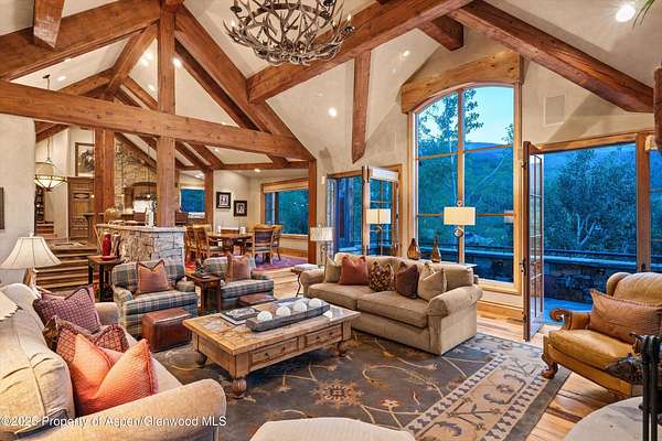 3.1 Acres of Land with Home for Sale in Snowmass Village, Colorado