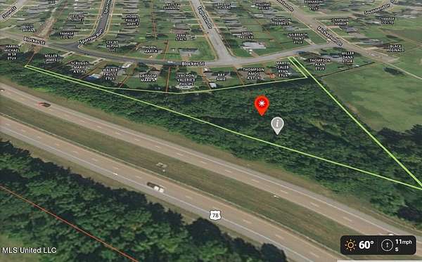 2.28 Acres of Residential Land for Sale in Olive Branch, Mississippi