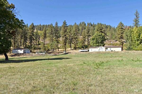 13.6 Acres of Recreational Land with Home for Sale in Lenore, Idaho