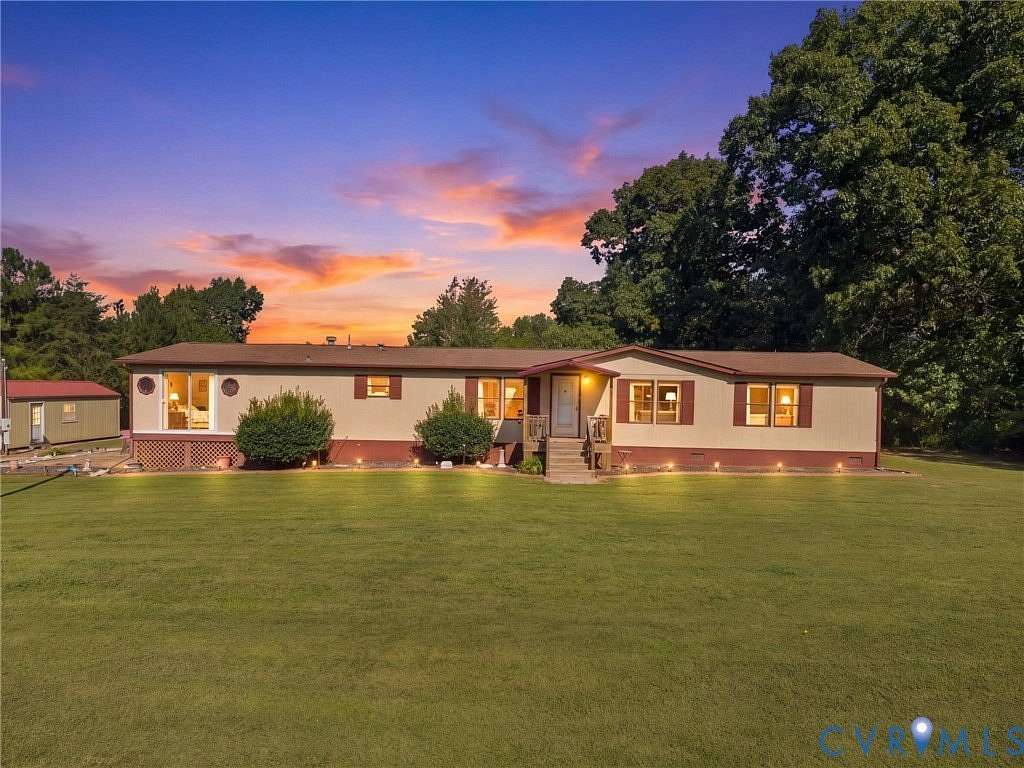 10.2 Acres of Land with Home for Sale in Jetersville, Virginia