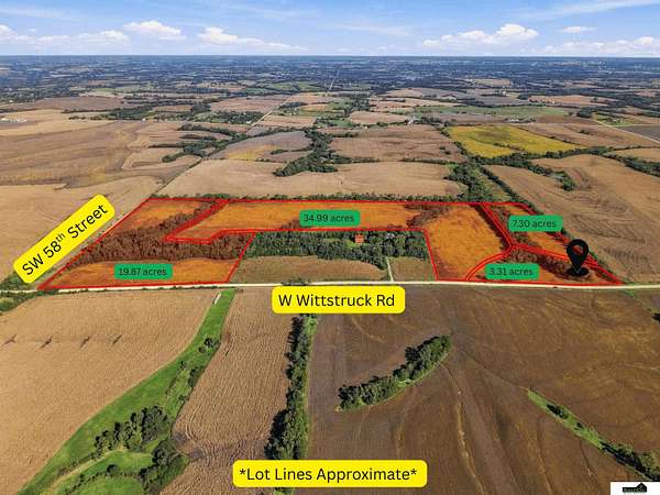 3.3 Acres of Land for Sale in Martell, Nebraska