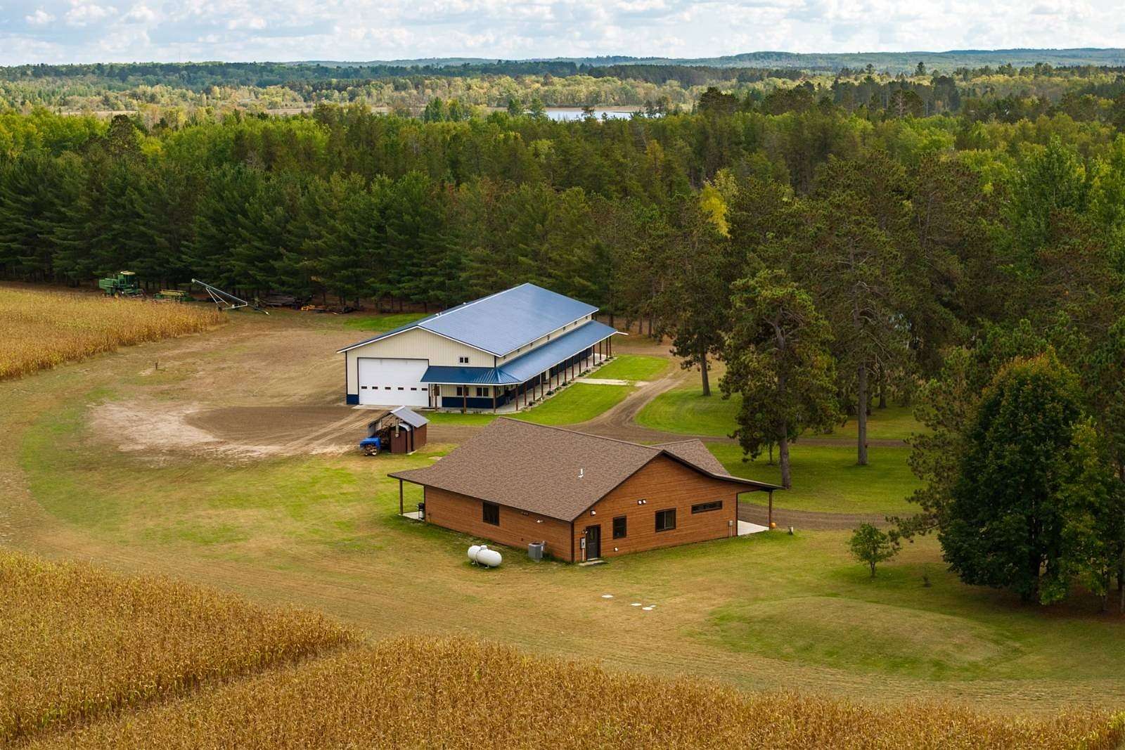 20 Acres of Recreational Land with Home for Sale in Laporte, Minnesota